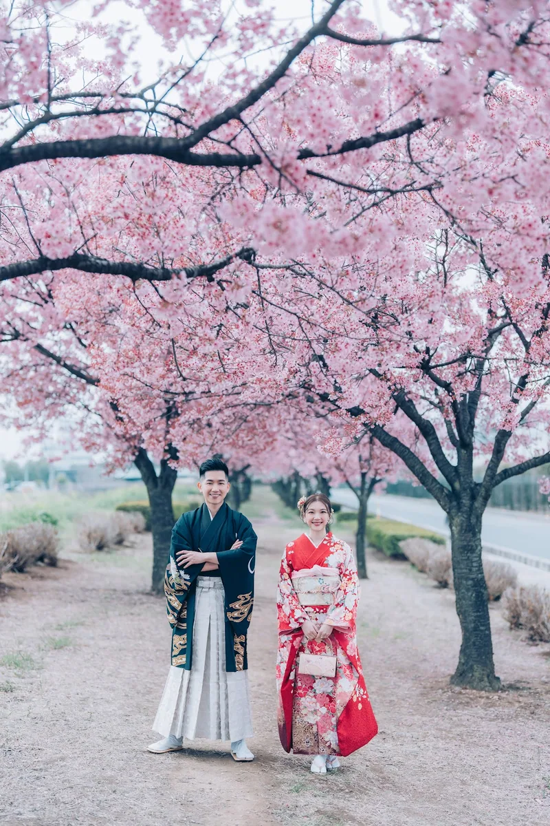 Winky & Kelvin 櫻花婚紗照