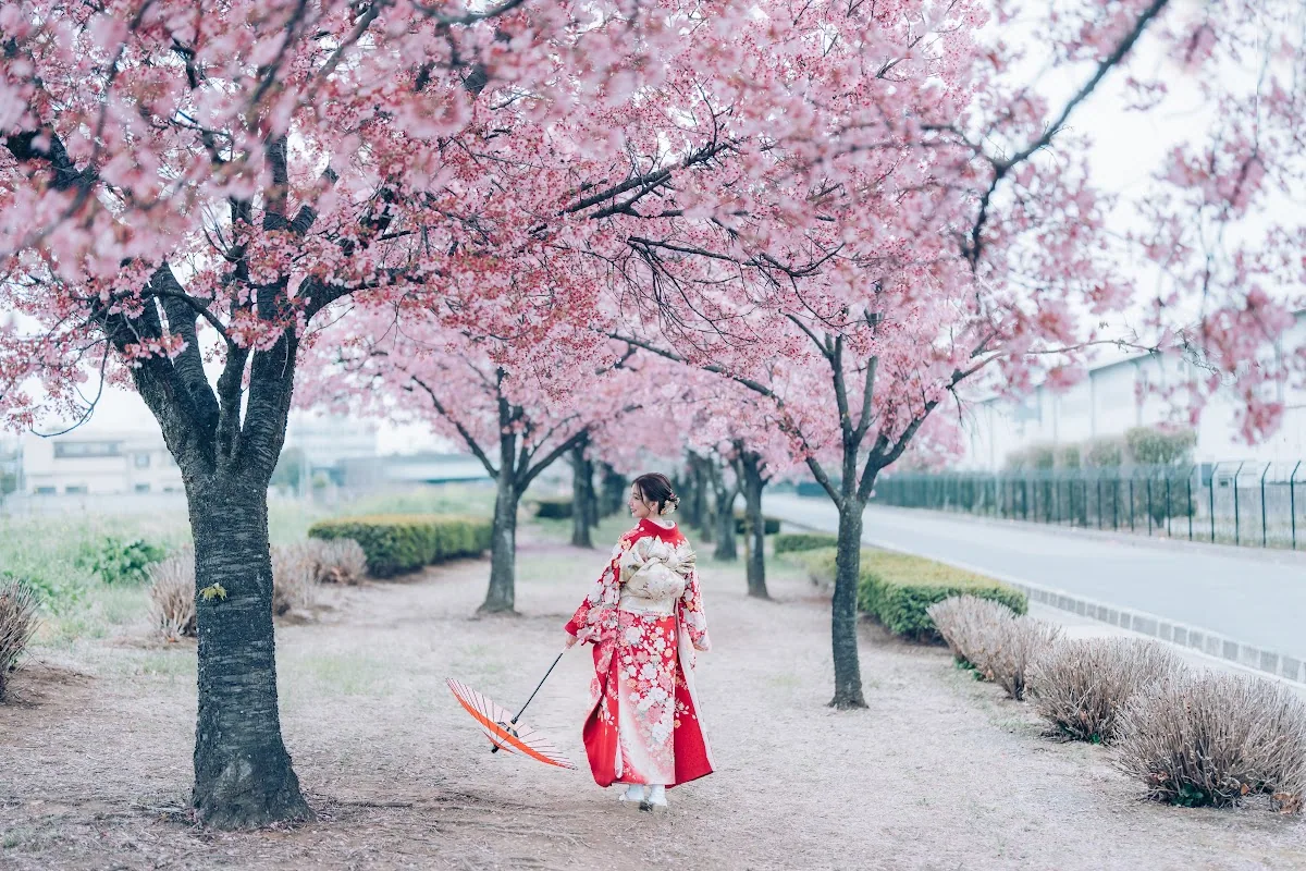 Winky & Kelvin 櫻花婚紗照