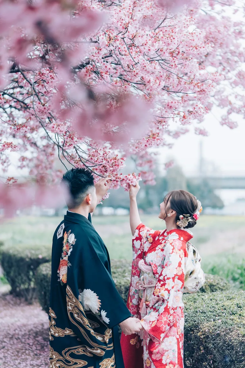 Winky & Kelvin 櫻花婚紗照