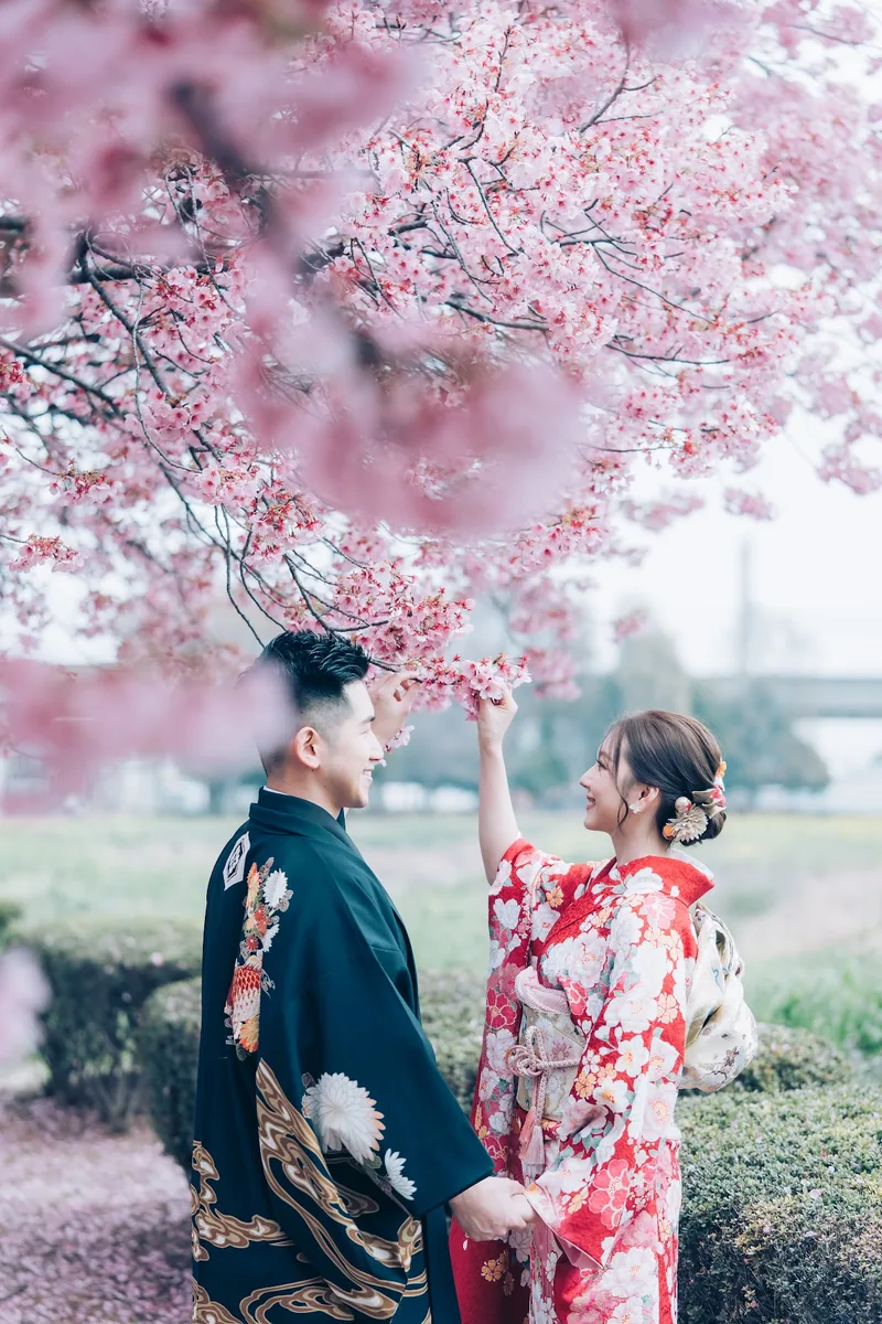 Winky & Kelvin 櫻花婚紗照