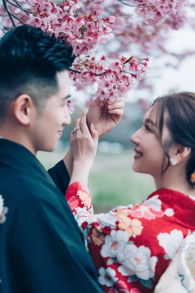Winky & Kelvin 櫻花婚紗照
