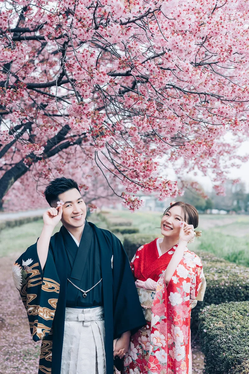 Winky & Kelvin 櫻花婚紗照