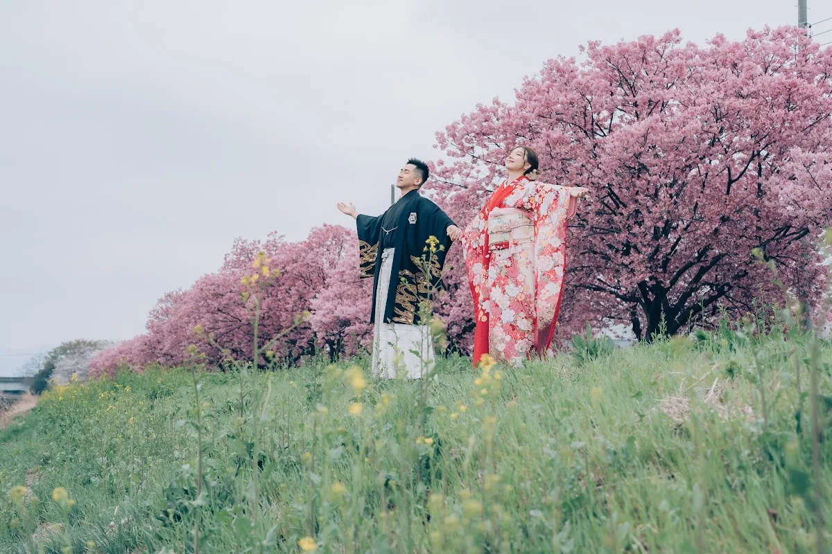Winky & Kelvin 櫻花婚紗照