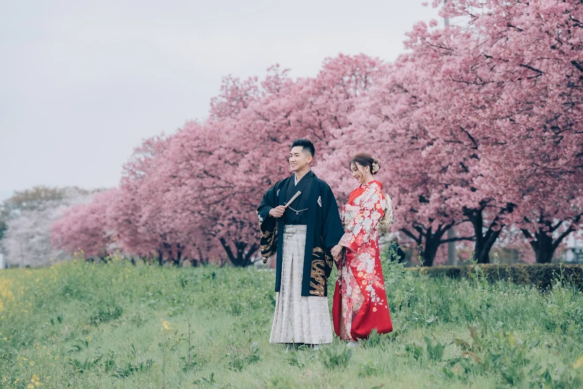 Winky & Kelvin 櫻花婚紗照