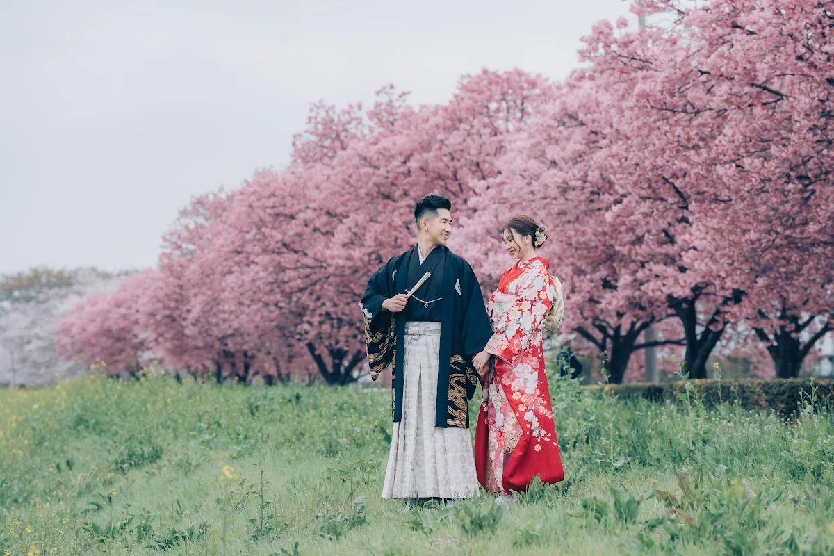 Winky & Kelvin 櫻花婚紗照
