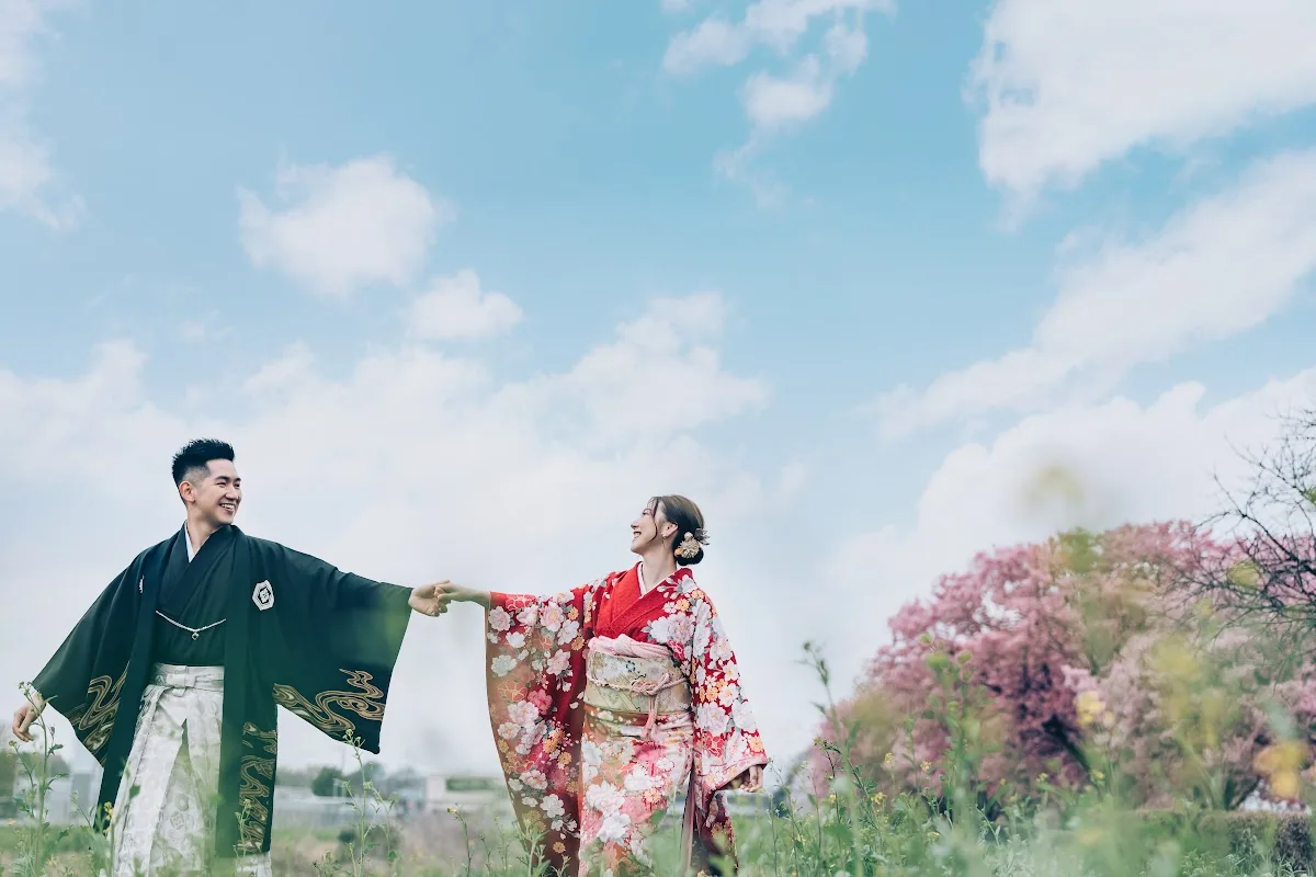 Winky & Kelvin 櫻花婚紗照