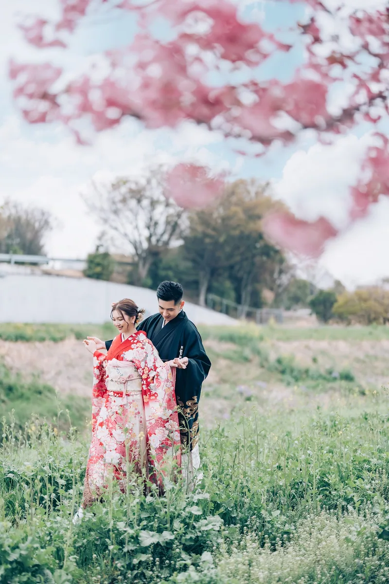 Winky & Kelvin 櫻花婚紗照