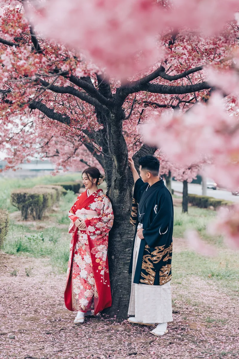 Winky & Kelvin 櫻花婚紗照