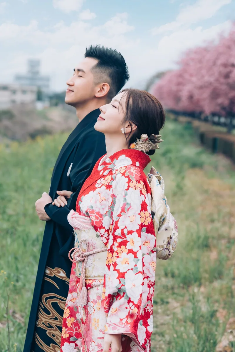 Winky & Kelvin 櫻花婚紗照