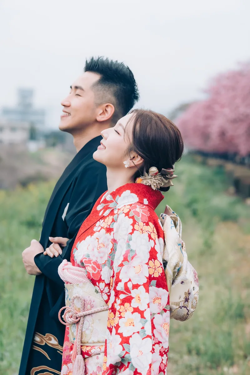 Winky & Kelvin 櫻花婚紗照