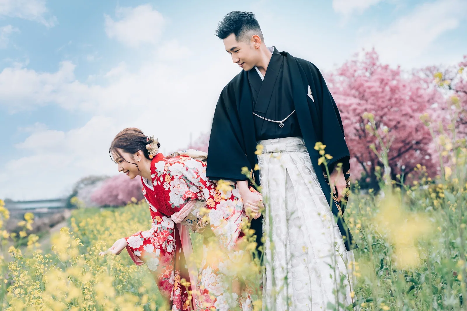 Winky & Kelvin 櫻花婚紗照