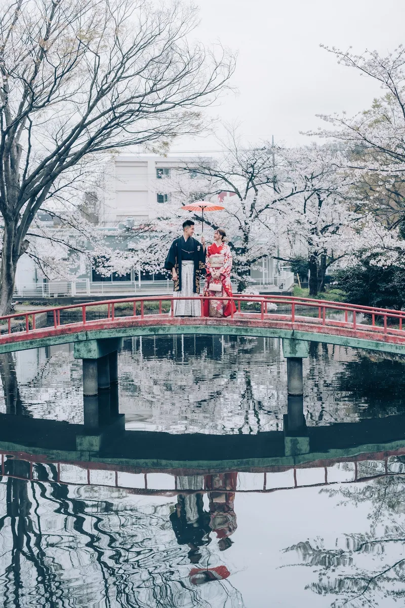 Winky & Kelvin 櫻花婚紗照