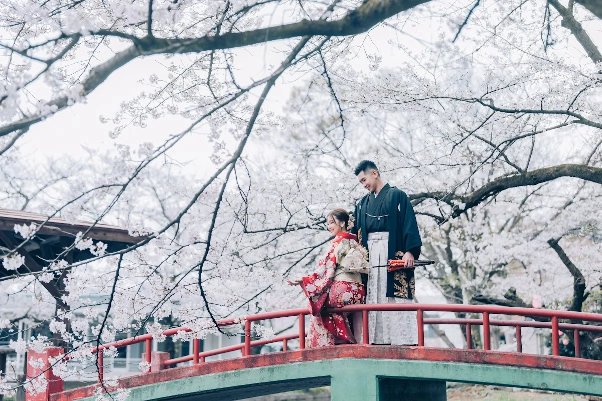 Winky & Kelvin 櫻花婚紗照