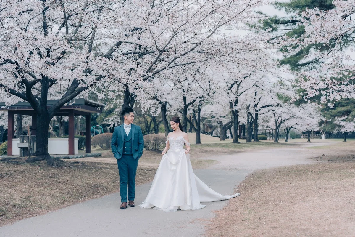 Winky & Kelvin 櫻花婚紗照