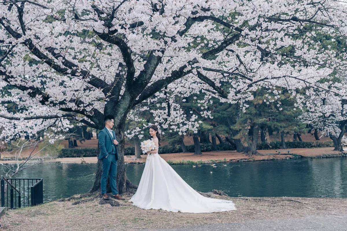 Winky & Kelvin 櫻花婚紗照