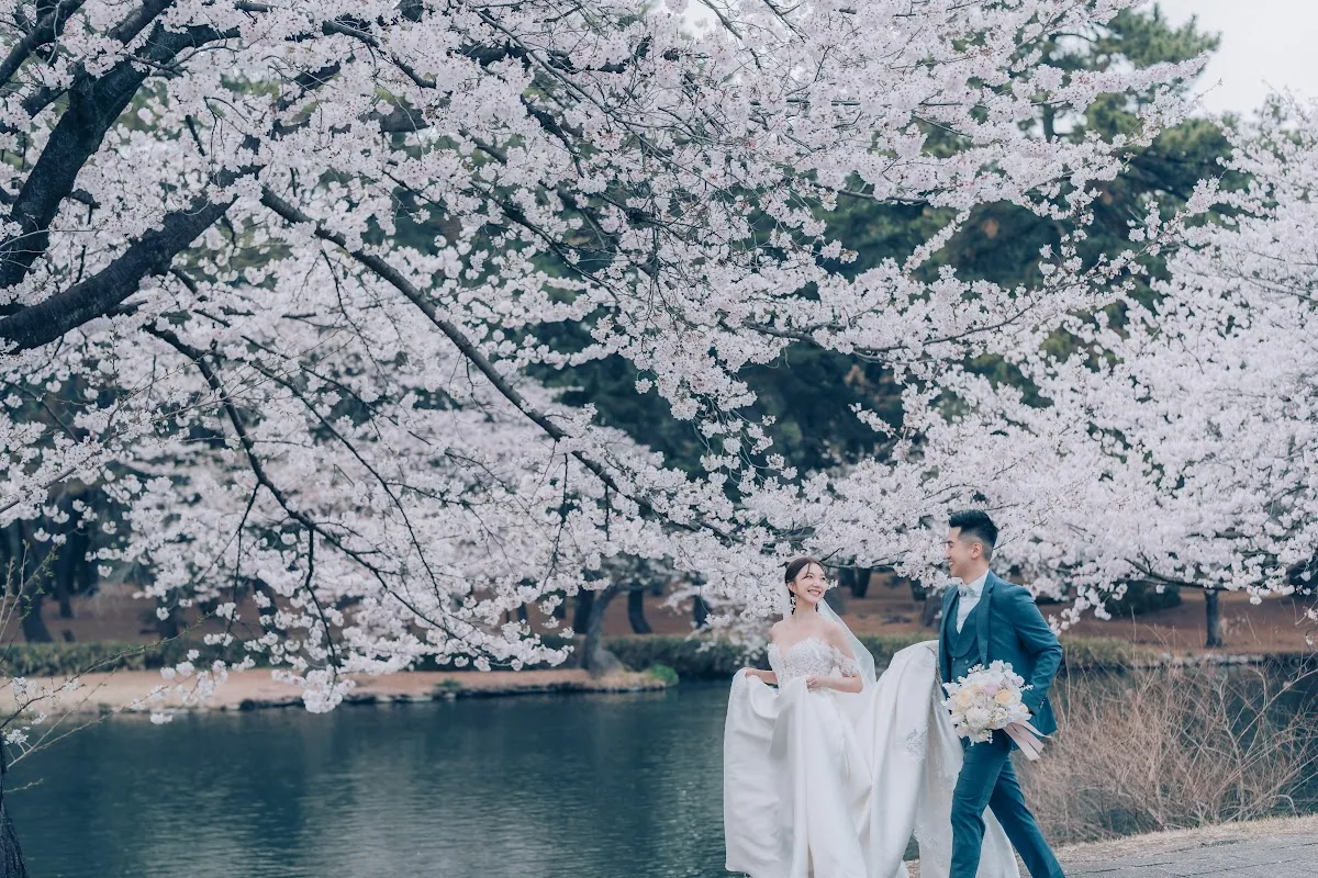 Winky & Kelvin 櫻花婚紗照
